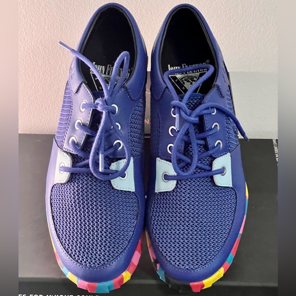 John Fluevog Future Round Toe ECLIPSE Vegan Sneaker - Picture 12 of 15